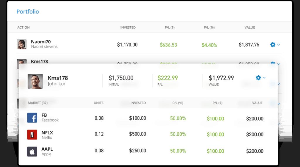 eToro Transparency