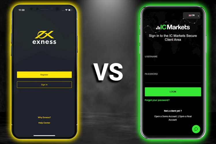 Exness 和 IC Markets App 哪个更好？