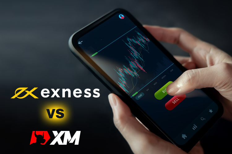 Exness 与 XM 交易应用程序比较