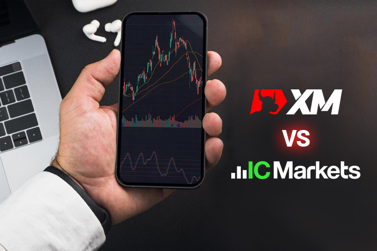 XM Vs IC Markets 移动应用程序