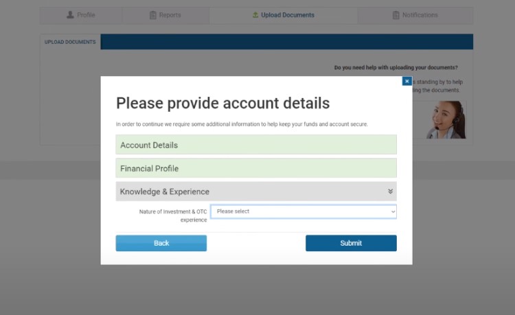 How to Open Account in easyMarkets