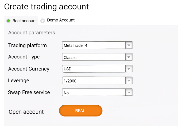 FreshForex New Account 3