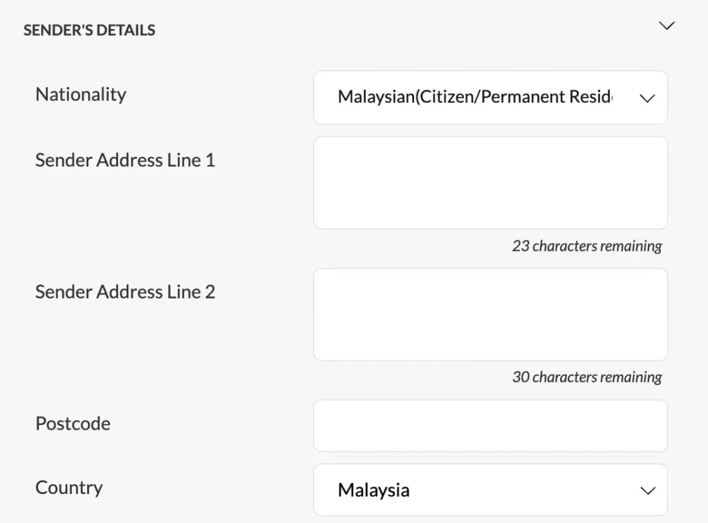 Interactive Brokers入金第四步04_Maybank电汇_输入电汇信息