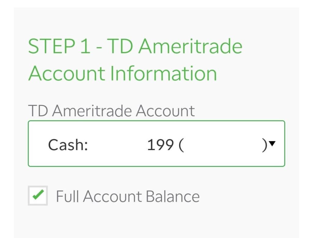 TD 出金步驟 3.1