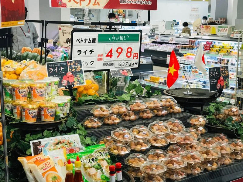 越南向日本出口大量果蔬生鲜产品