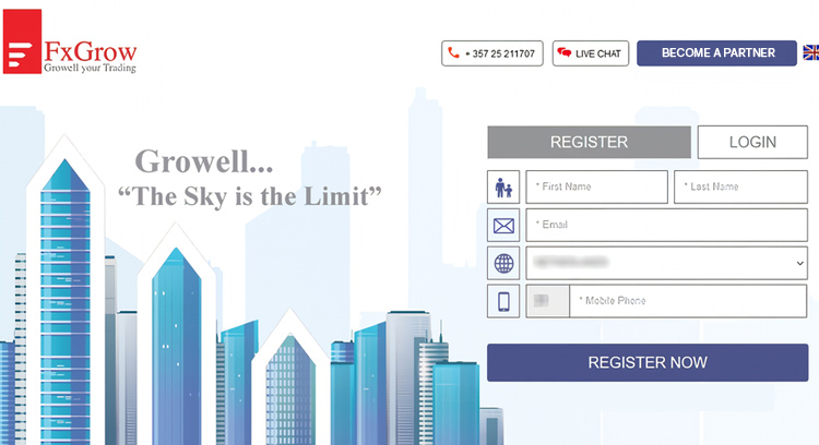 FxGrow Open Account 2