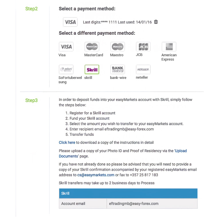 easyMarkets Deposit 3b