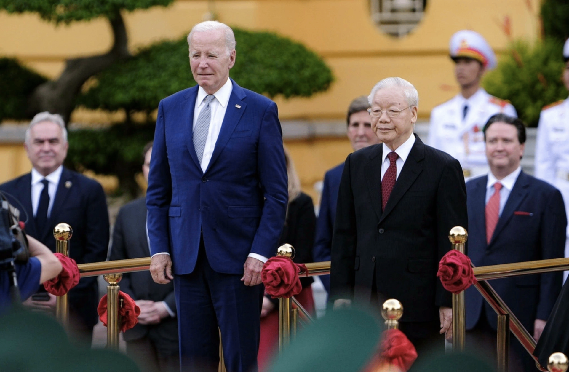 美国总统乔·拜登访问越南