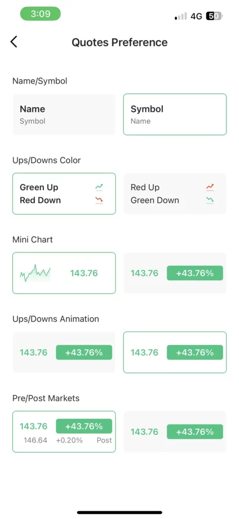 对 Watchlist 进行以下设置