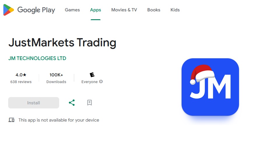 JustMarkets App