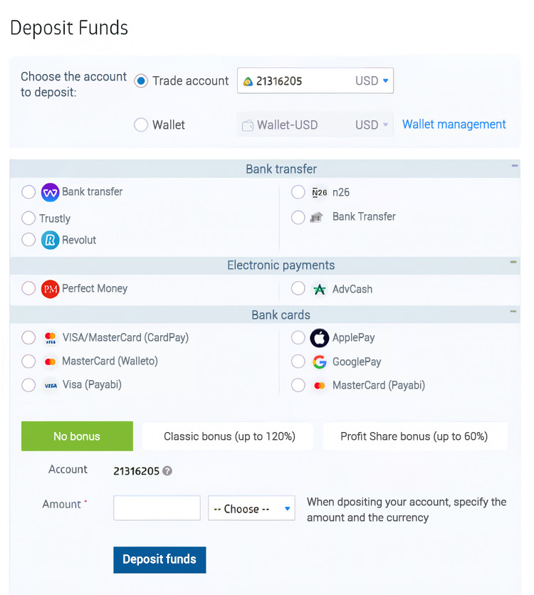 RoboForex Deposit 4