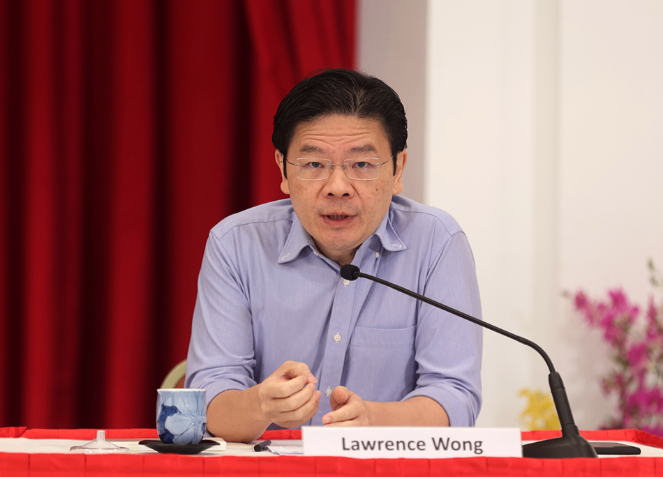 新加坡副总理兼财政部长黄循财（Lawrence Wong）