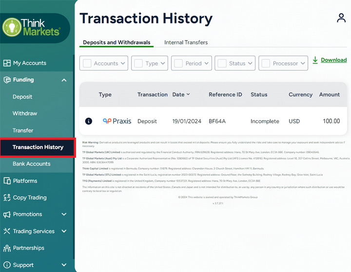 ThinkMarkets Deposit 4