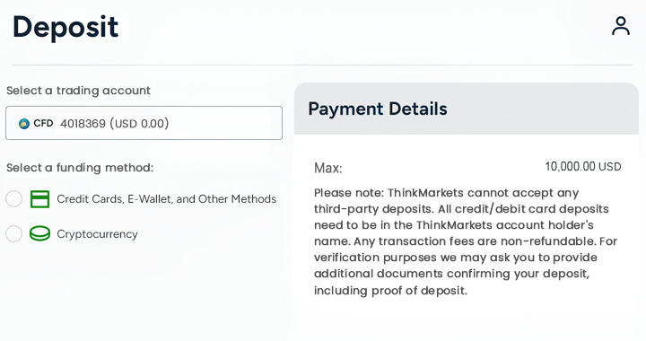 ThinkMarkets Deposit 2