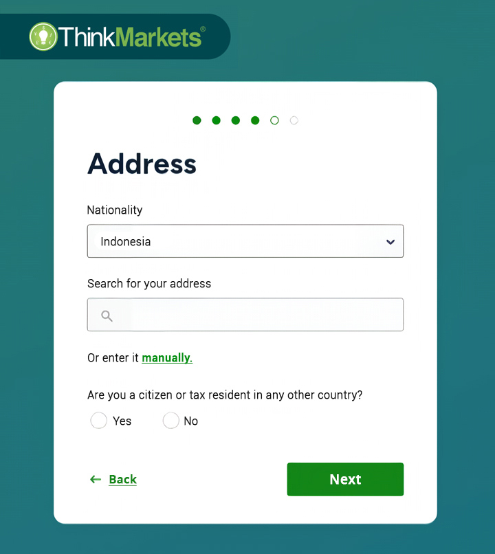 Open Account ThinkMarkets 11