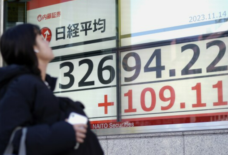 Japanese shares close down Nikkei 225 down 1.31%