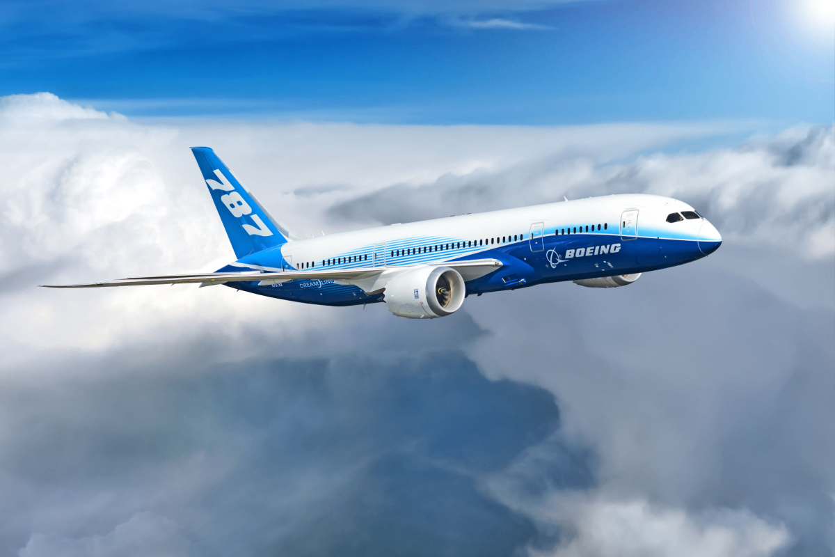 Boeing's first-quarter loss shrinks but cash flow remains negative, shares fall 2.8%