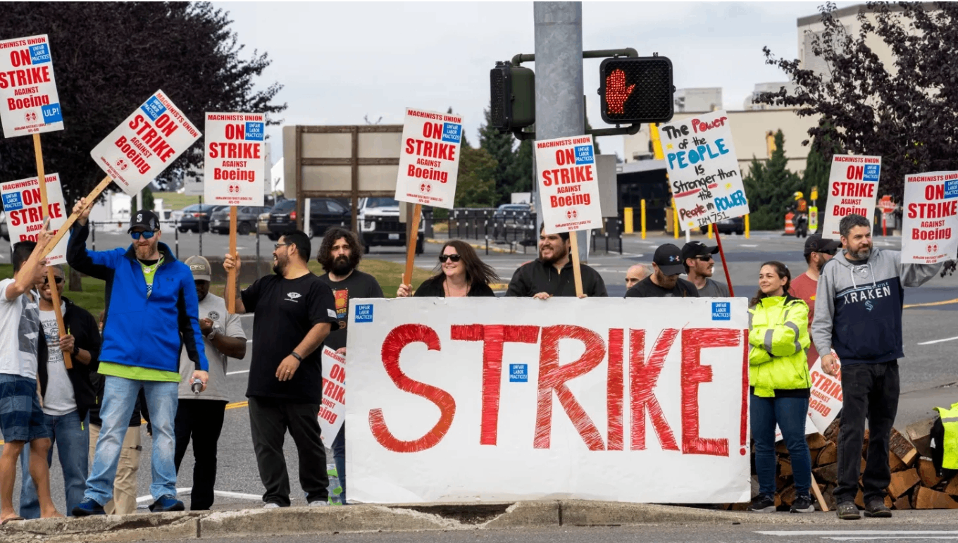 Strike Continues! Boeing Union Says Talks Halt Airplane Production Essentially Stopped