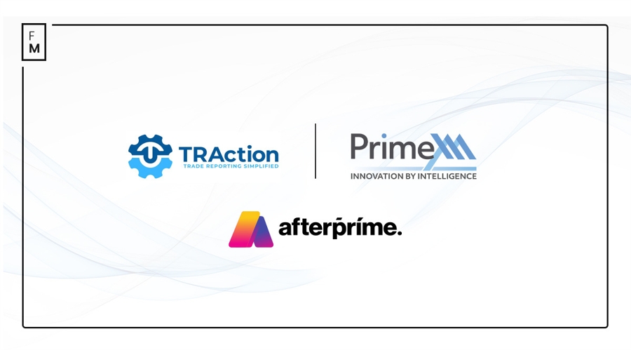 Afterprime 采用 TRAction 和 PrimeXM 的交易报告集成功能