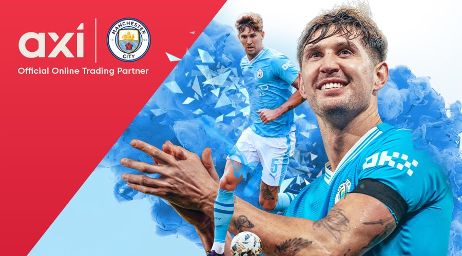 Axi与曼城复兴队一起招募约翰·斯通斯（John Stones）担任品牌大使