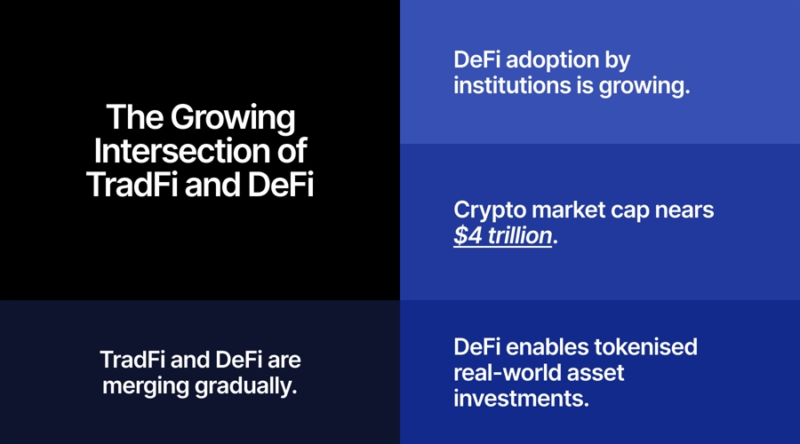 TradFi と DeFi の収束が金融の未来をどのように形作るか ： 暗号の役割