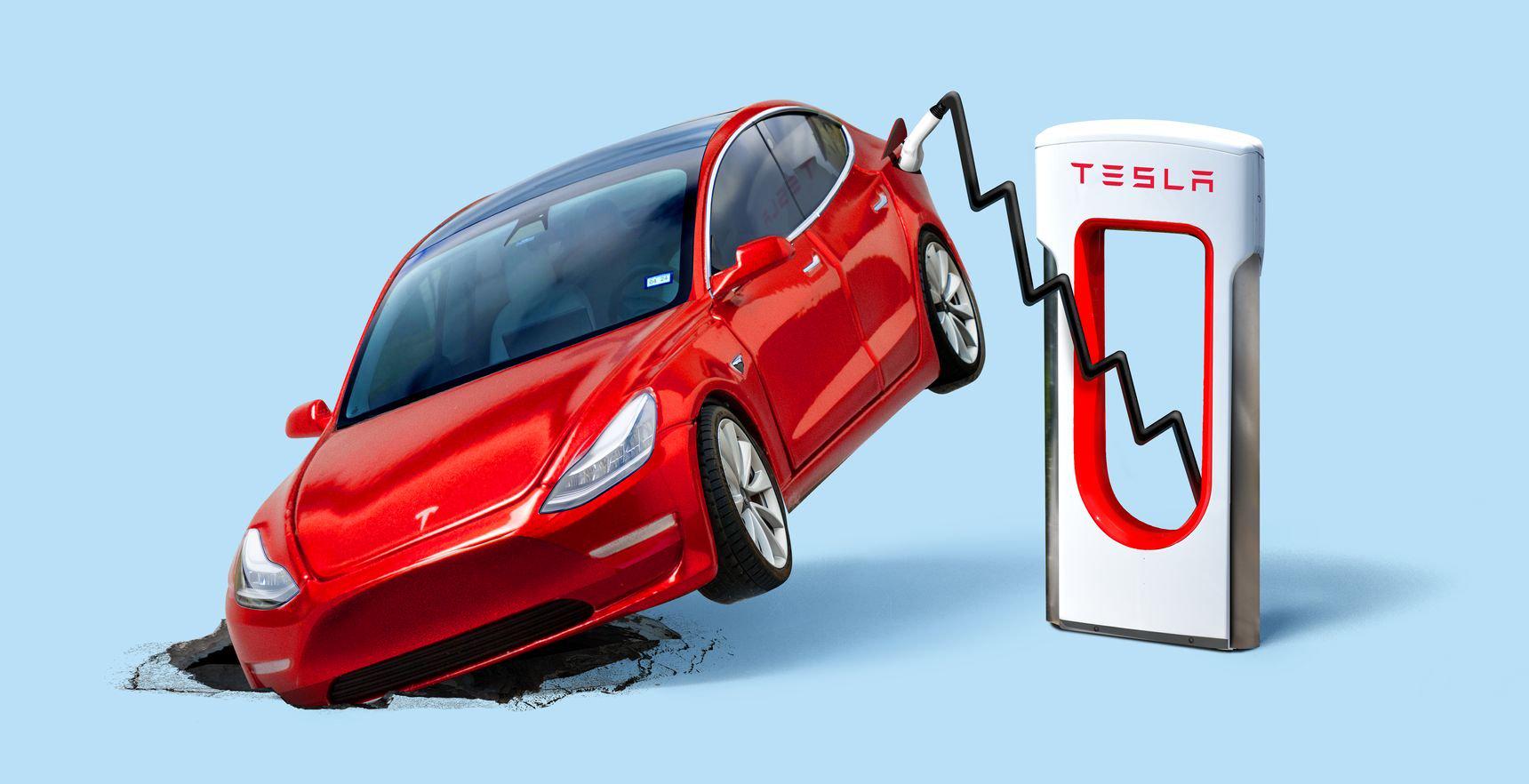 Tesla Stock Slumps Again, Shorts Book $16.2B Profit