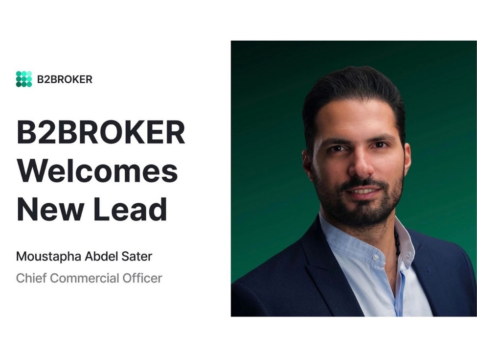 Moustapha Abdel Sater Joins B2BROKER as CCO After Stints at Salesforce and Oracle