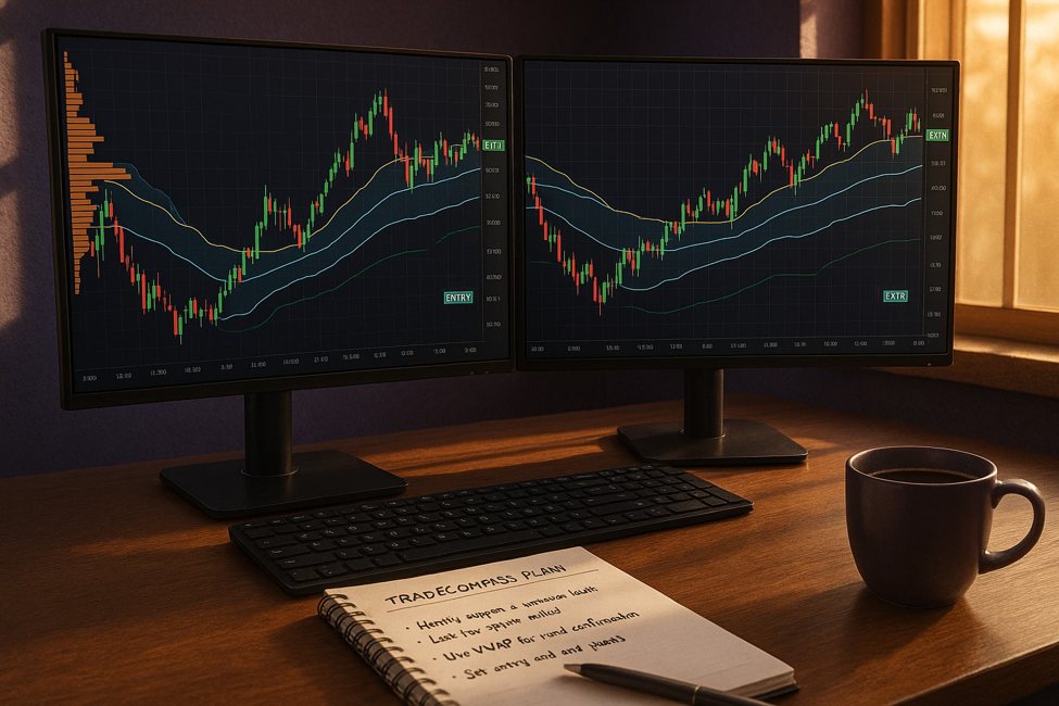 纳斯达克技术分析今日与tradeCompass