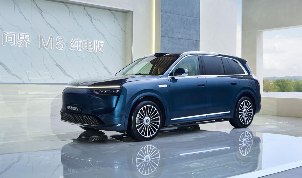 华为支持的Aito推出M8 SUV BEV变体，2小时内获得7，000份订单