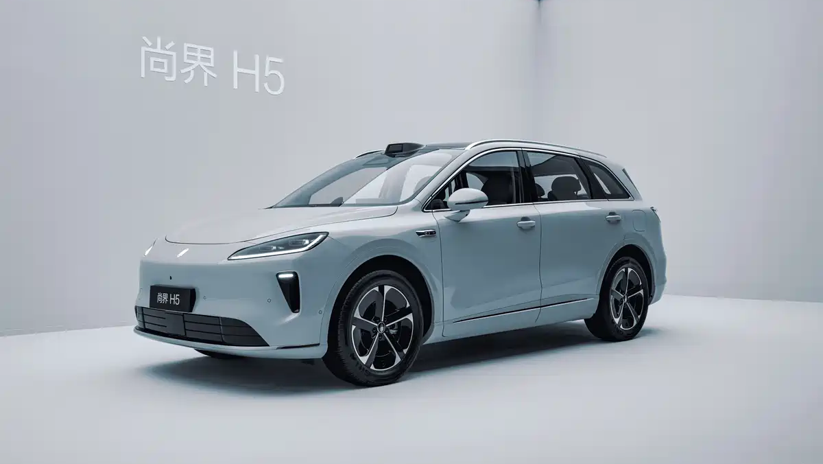 华为最实惠车型尚捷H5 18小时内预订量突破50，000辆