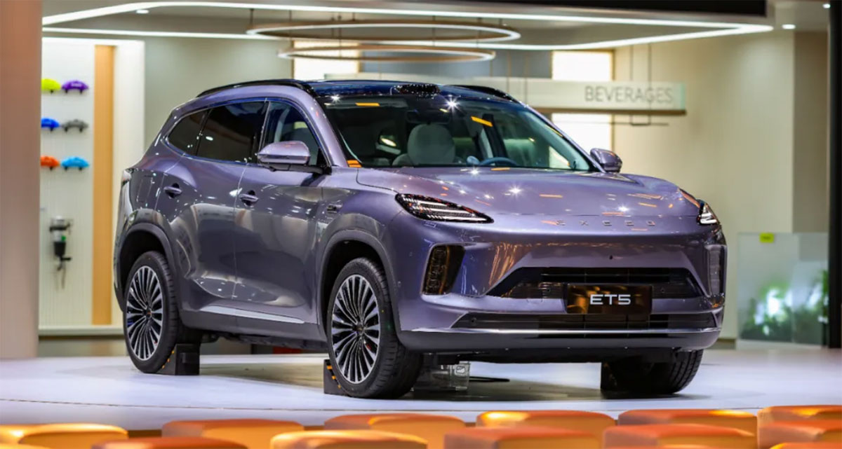 Chery&#039;s Exeed brand debuts ET5 midsize SUV