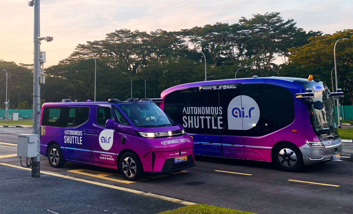 WeRide将与Grab在新加坡推出机器人出租车服务