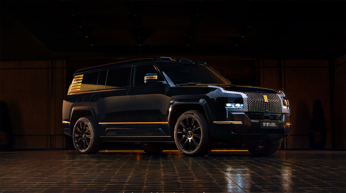 BYD Yangwang 、 9 月 12 日に U 8 L SUV を正式に発売
