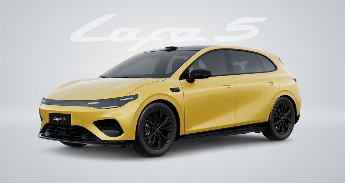 Leapmotor 、ドイツで Lafa 5 ハッチバックをデビュー、中国でプレセールスを開始