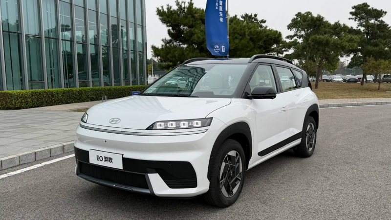 北京现代的全球产品Elexio EO EV，续航里程为722公里，起价18，200美元