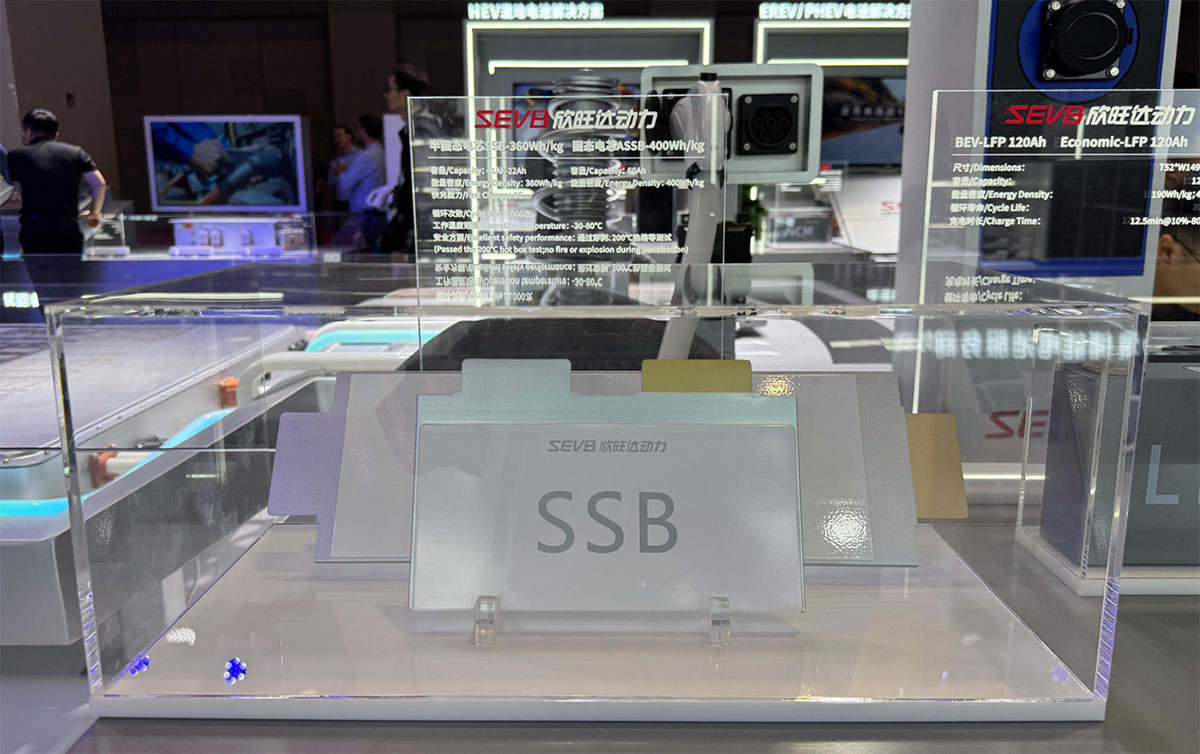 Sunwoda 、エネルギー密度 400 Wh / kg の次世代ソリッドステート電池を発表