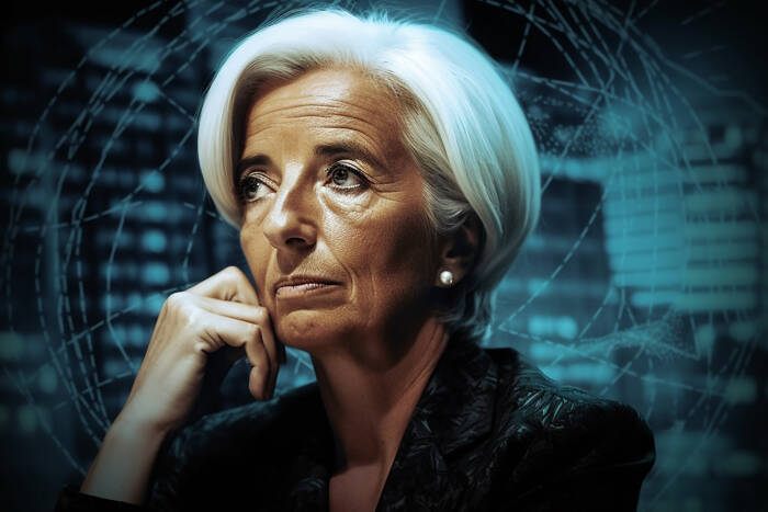 Lagarde says it's too early to discuss rate cut