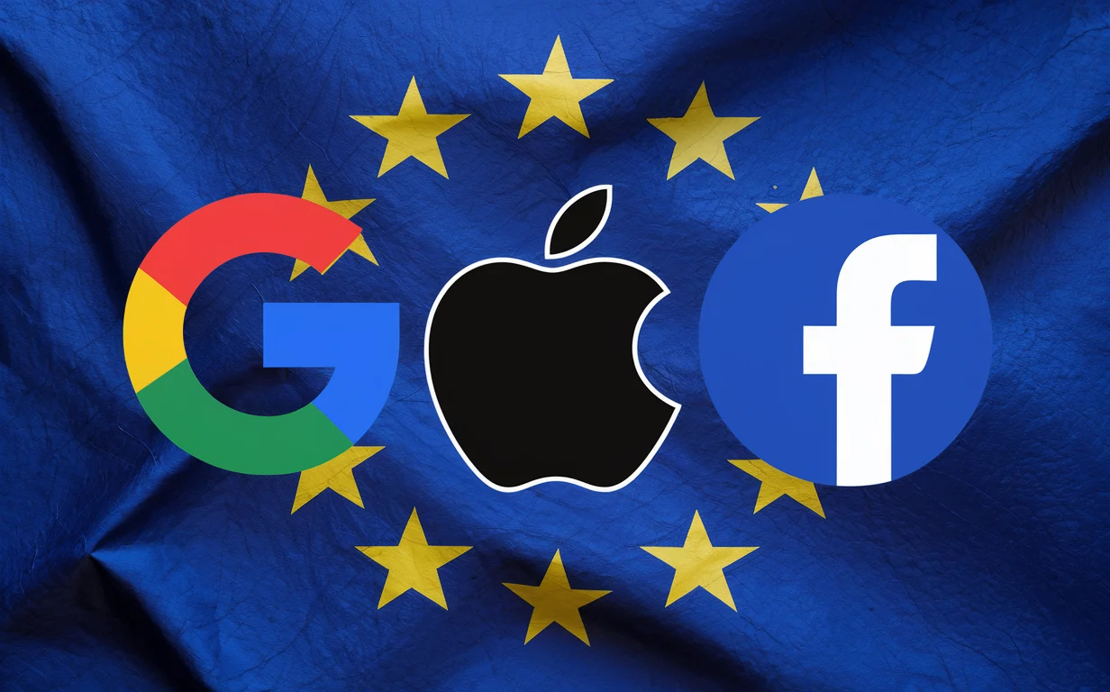 欧盟《数字市场法案》“亮剑”！苹果、谷歌和Meta成首批调查目标