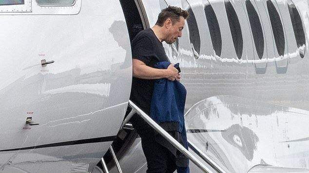 Musk arrived in Beijing by private plane, possibly to promote FSD