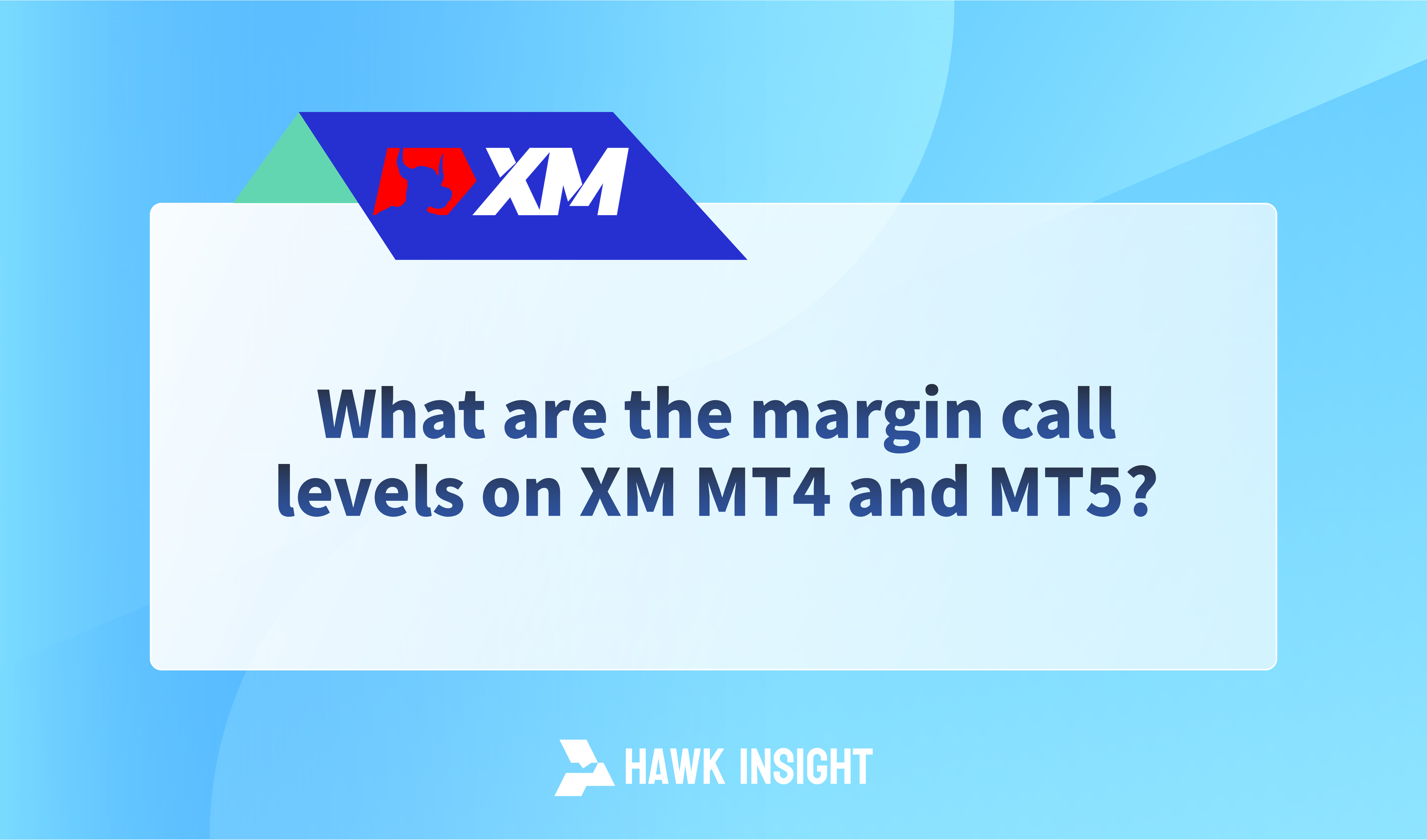 What are the margin call levels on XM MT4 and MT5?