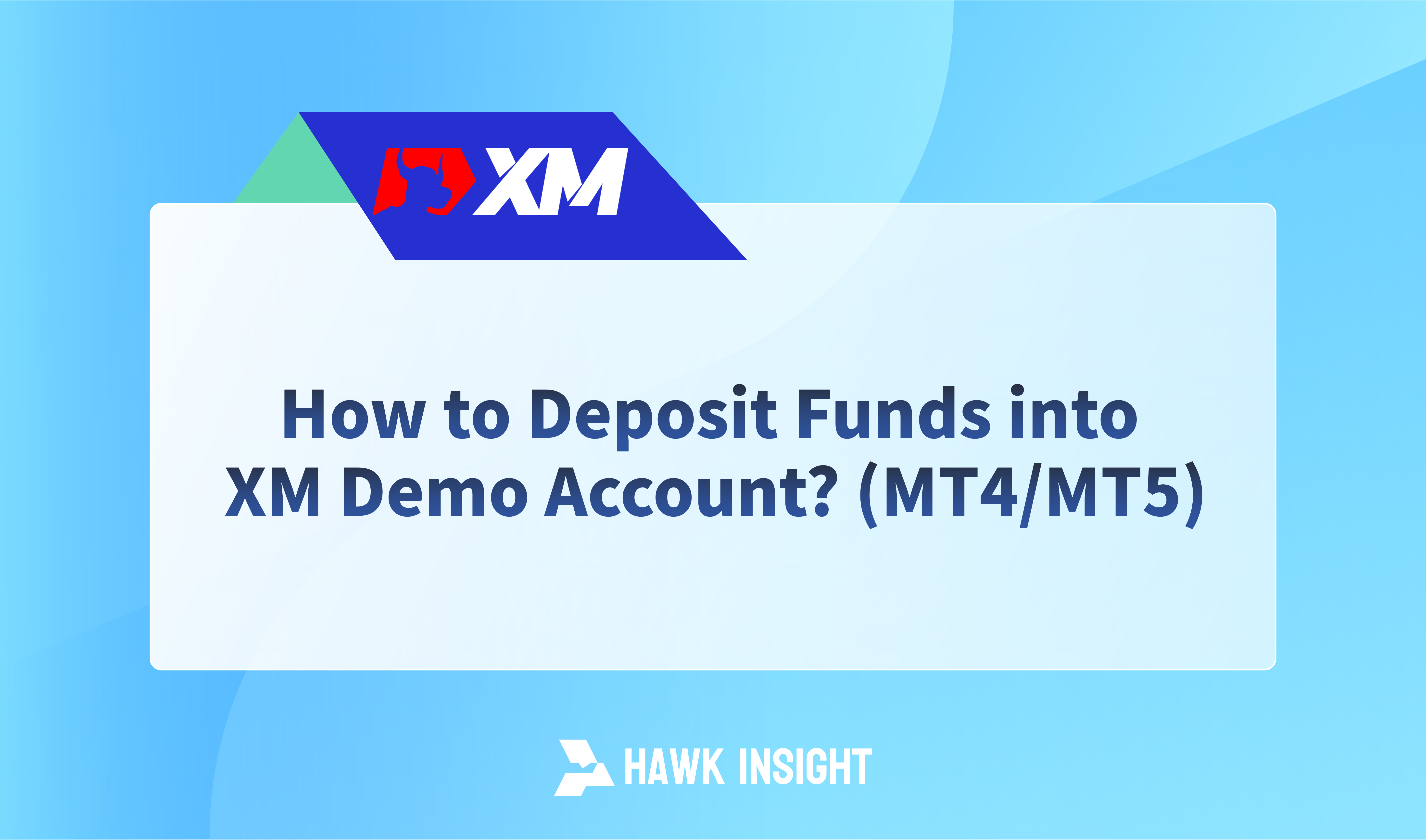 How to Deposit Funds into XM Demo Account? (MT4/MT5)