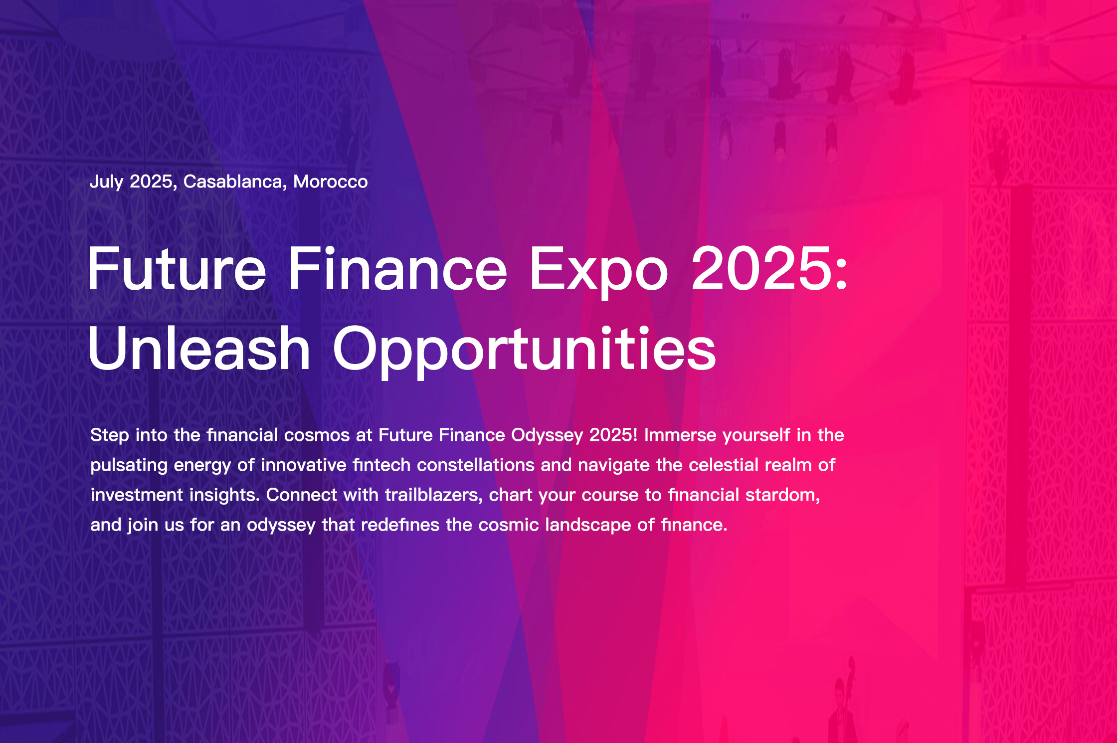 Future Finance Expo 2025: Unleash Opportunities