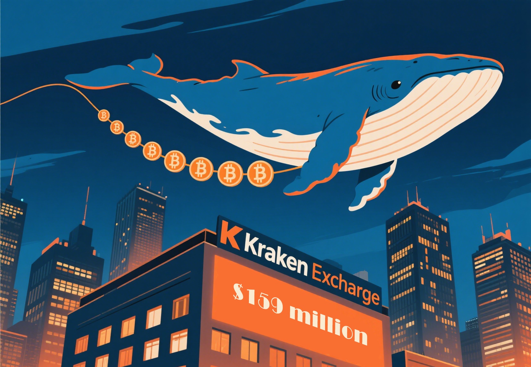 Large Bitcoin Transfer to Kraken in April 2025