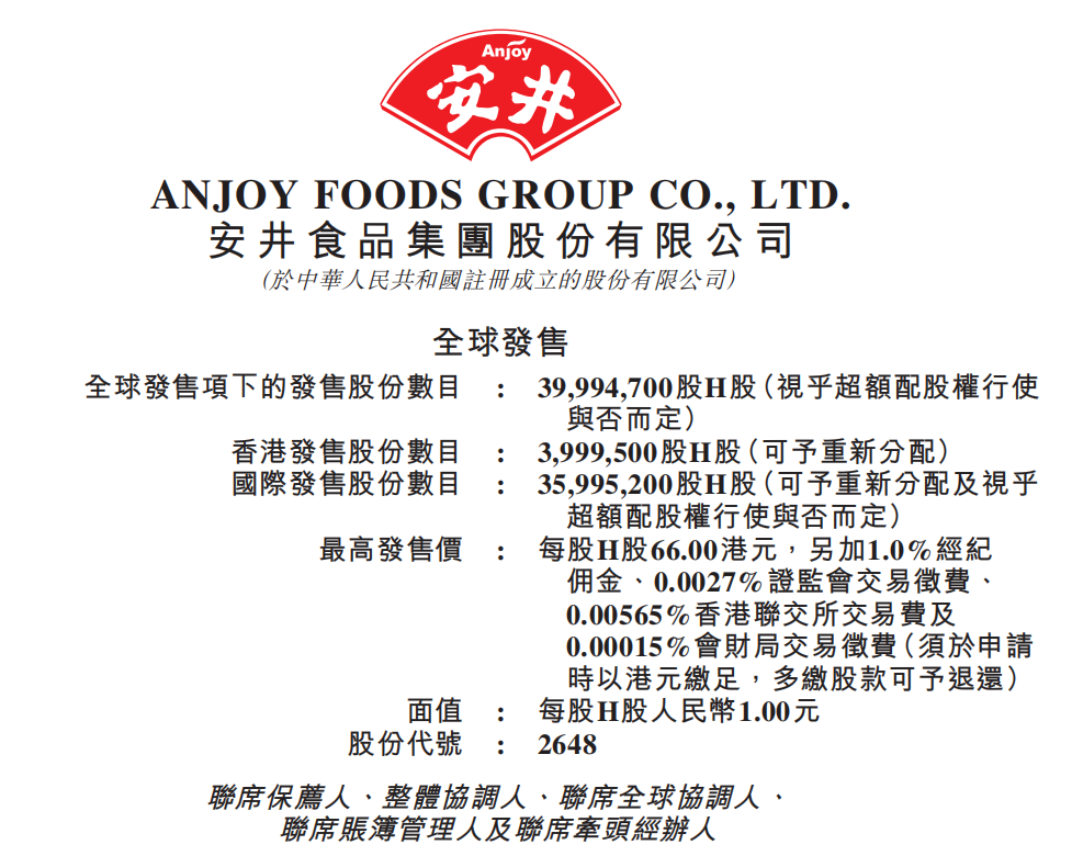 港股打新｜拨康视云与安井食品——最近大热都破发了，这俩呢？